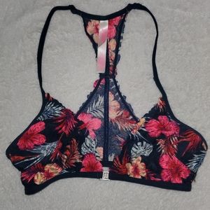 PINK Womens SM Floral Bralette